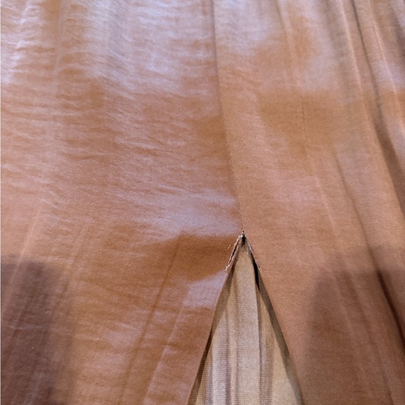Anthropologie LA VI Maxi Skirt – Mauve Satin (Size L) - Picture 3 of 4